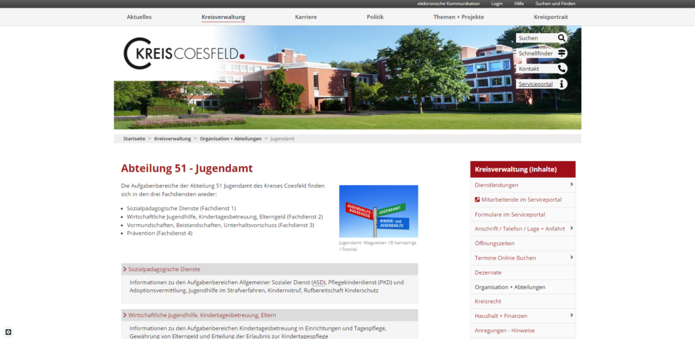 Jugendamt Coesfeld Kreis